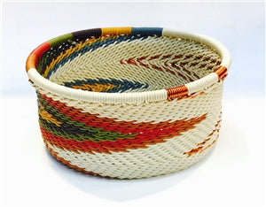 Telephone Wire Bowl: White Desert, various sizes