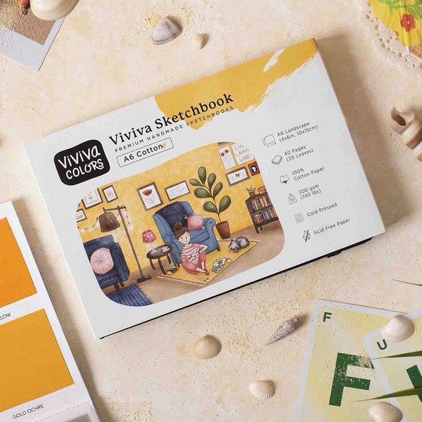 Watercolor & Sketchbook, size A6