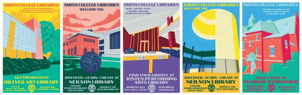 Smith College Library Art Posters