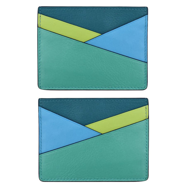 Asymmetric Card Holder, various color options