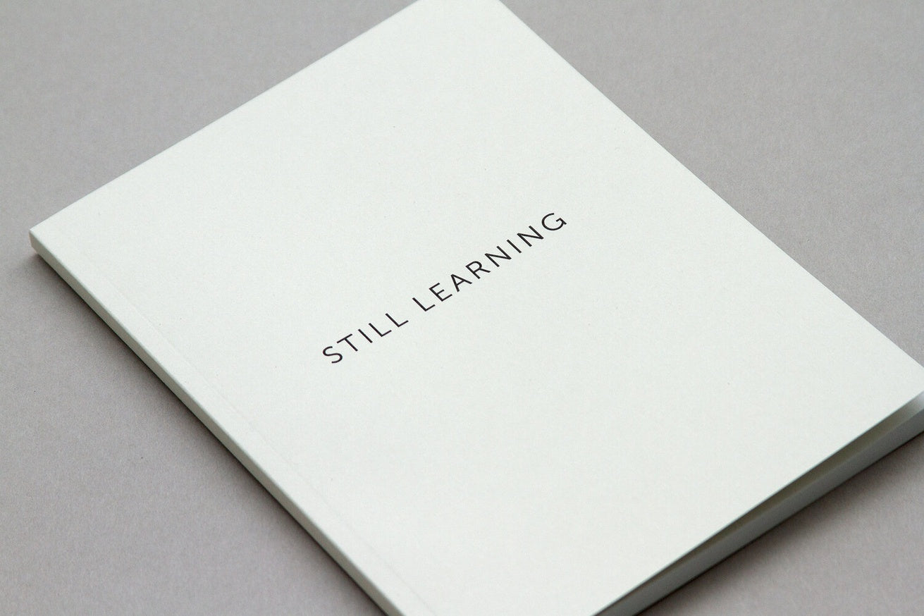 Still Learning Notebook, soft cover