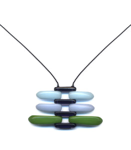 Green and Blues Necklace