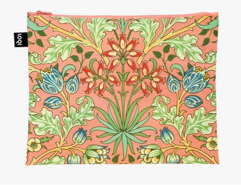 William Morris Zip Pouch, large