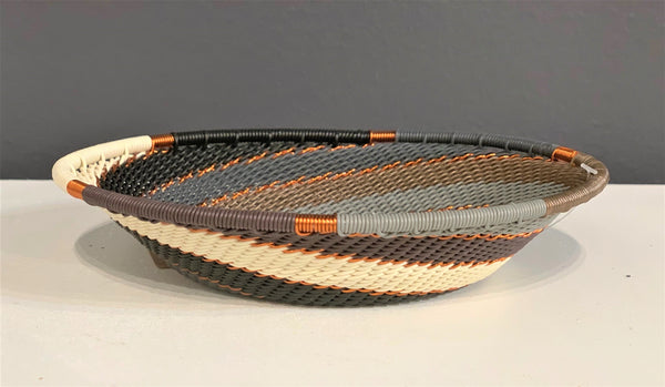 Telephone Wire Bowl: Mist, various sizes