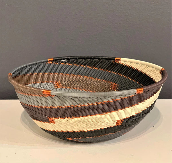 Telephone Wire Bowl: Mist, various sizes