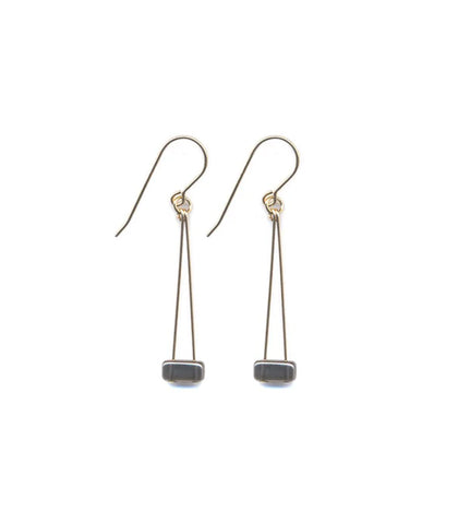 Silver Bar Earrings