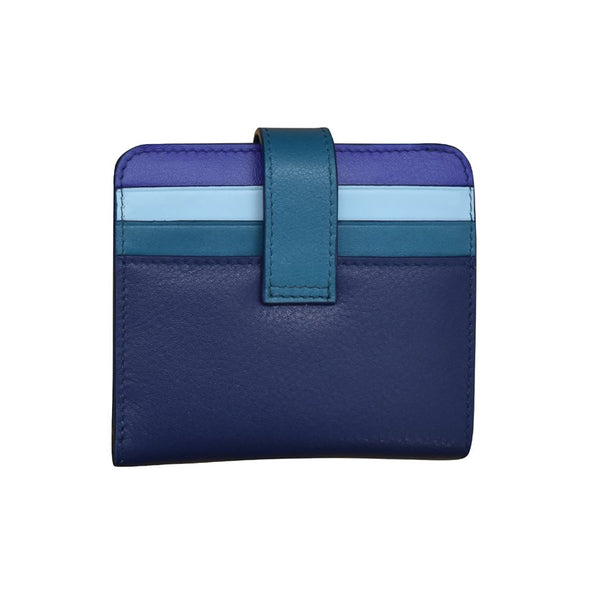 Blue Palette Bi Fold Wallet