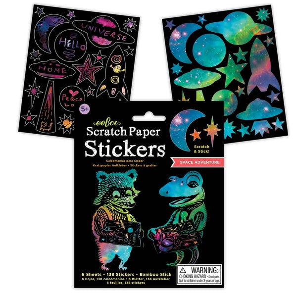 Scratch Paper Stickers