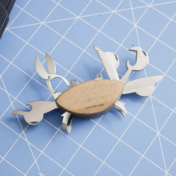 animal crab multi tool swiss army knife wooden scma smith college museum of art