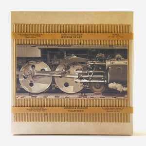 Puzzle, games, home puzzle, SCMA Smith College Museum of Art, Smith College, trains, locomotive, Rolling Power, Charles Sheeler, 1939, Soya Ink recycled collectable