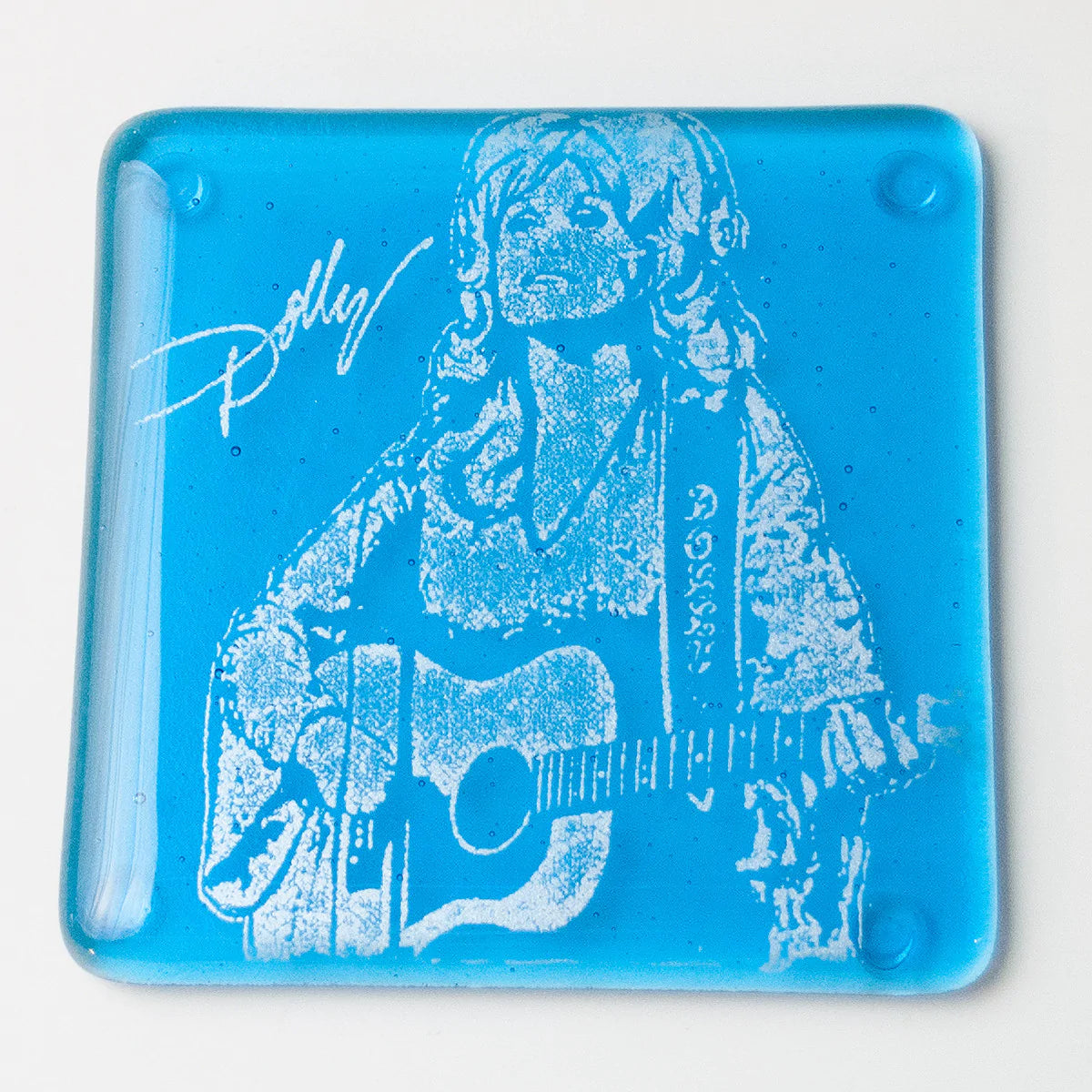 Dolly Parton Glass Tile & Coaster