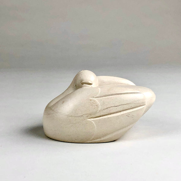 Carved Stone Dove from Haiti