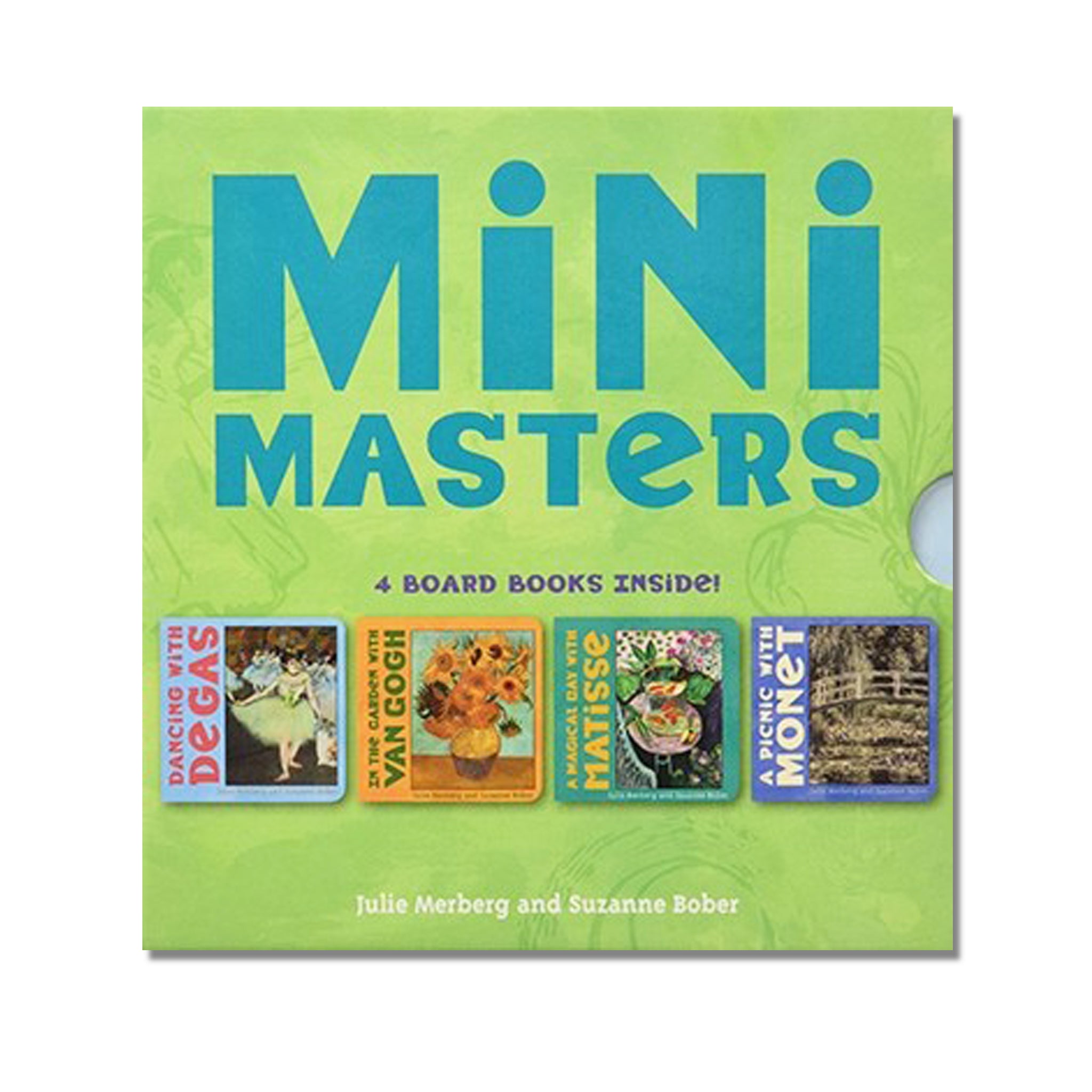 Degas, Monet, Matisse, Van Gogh board book infant children children's mini masters rhyme rhyming colorful scma smith college museum of art